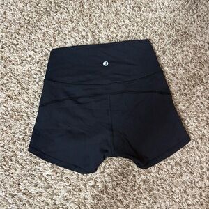 lululemon athletica Women's Black Athletic Shorts